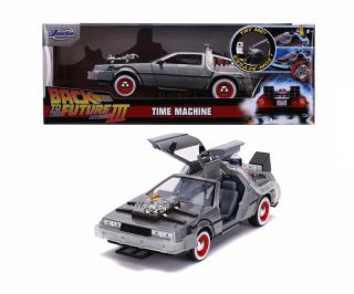 DeLorean Time Machine (Back to the Future 3) Jada 1:24 Hollywood Rides