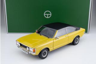 Ford Granada Consul Coupé GT 2.3 - daytona yellow / Vinyl Top black Limitation 552 pieces Touring Modelcars 1:18 Metallmodell 2 Türen, Motorhaube und Kofferraum zu öffnen!