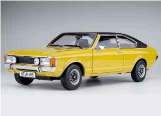 Ford Granada Consul Coupé GT 2.3 - daytona yellow / Vinyl Top black Limitation 552 pieces Touring Modelcars 1:18 Metallmodell 2 Türen, Motorhaube und Kofferraum zu öffnen!