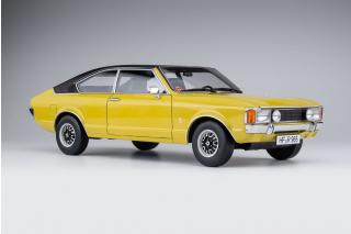 Ford Granada Consul Coupé GT 2.3 - daytona yellow / Vinyl Top black Limitation 552 pieces Touring Modelcars 1:18 Metallmodell 2 Türen, Motorhaube und Kofferraum zu öffnen!