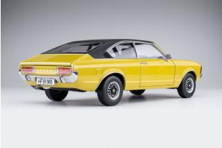 Ford Granada Consul Coupé GT 2.3 - daytona yellow / Vinyl Top black Limitation 552 pieces Touring Modelcars 1:18 Metallmodell 2 Türen, Motorhaube und Kofferraum zu öffnen!