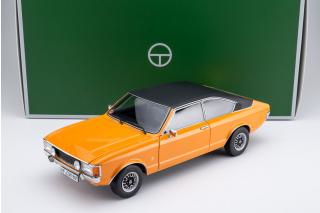 Ford Granada Consul Coupé GT 2.3 -  signal orange uni / Vinyl Dach schwarz Limitation 654 pieces Touring Modelcars 1:18 Metallmodell 2 Türen, Motorhaube und Kofferraum zu öffnen!