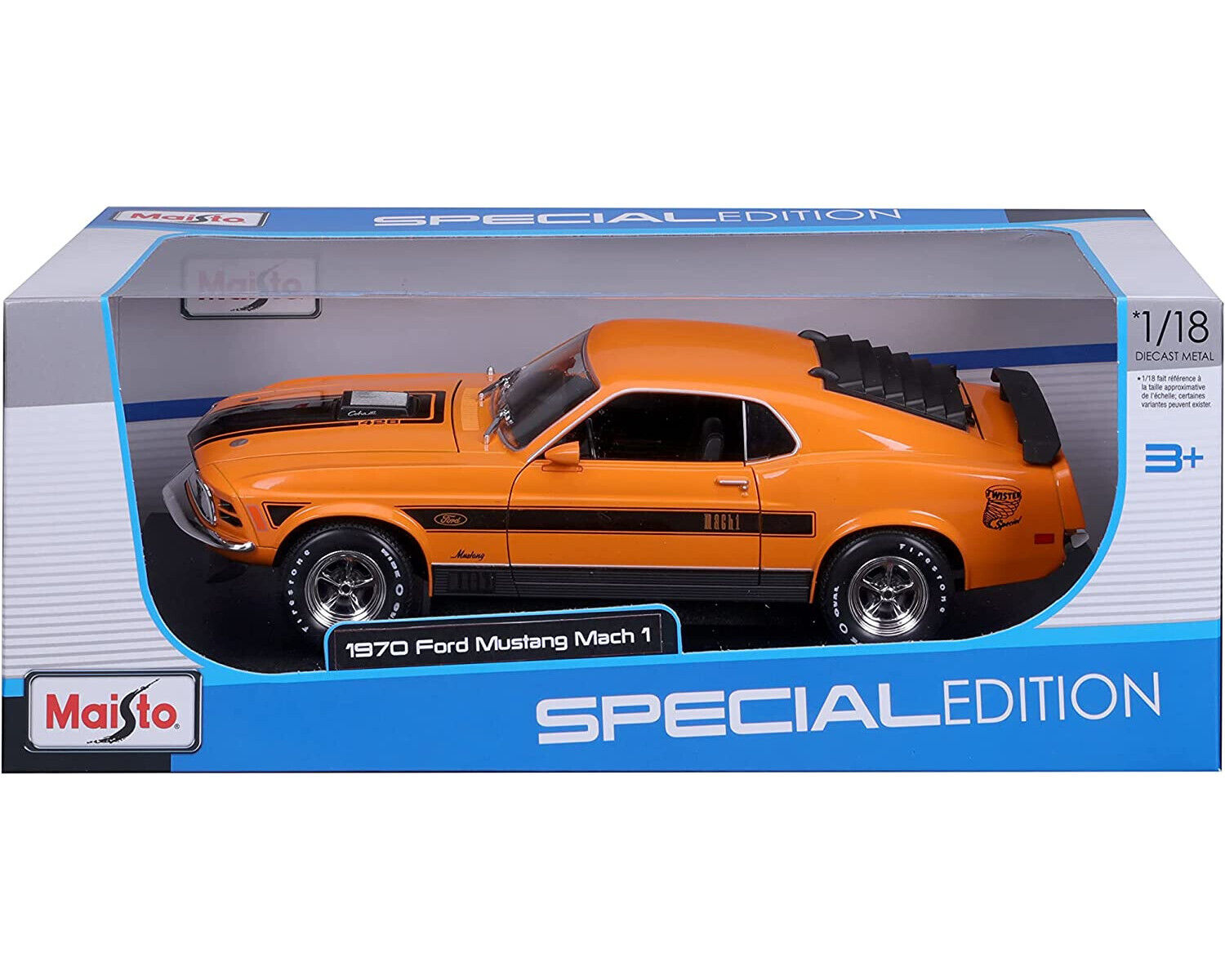 Ford Mustang Mach 1 - Voiture miniature à l'échelle 1:18