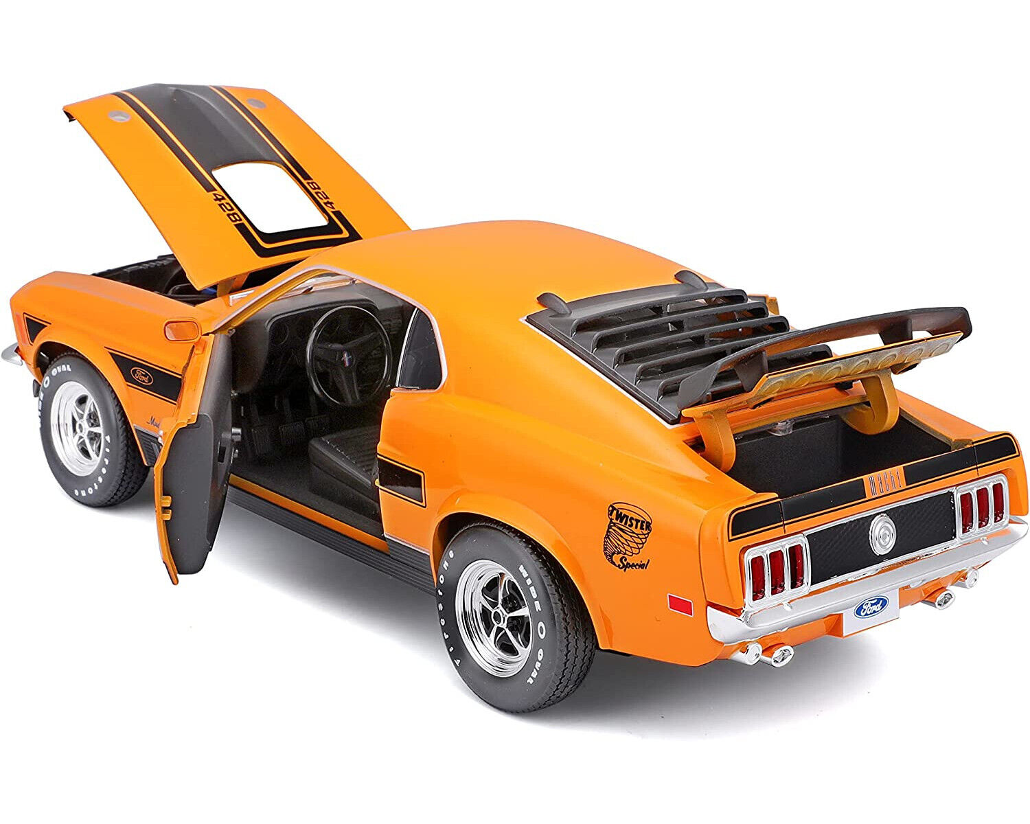 Modelcar Ford Mustang Mach 1 1970 orange Maisto 1:18 SPECIAL EDITION at ...
