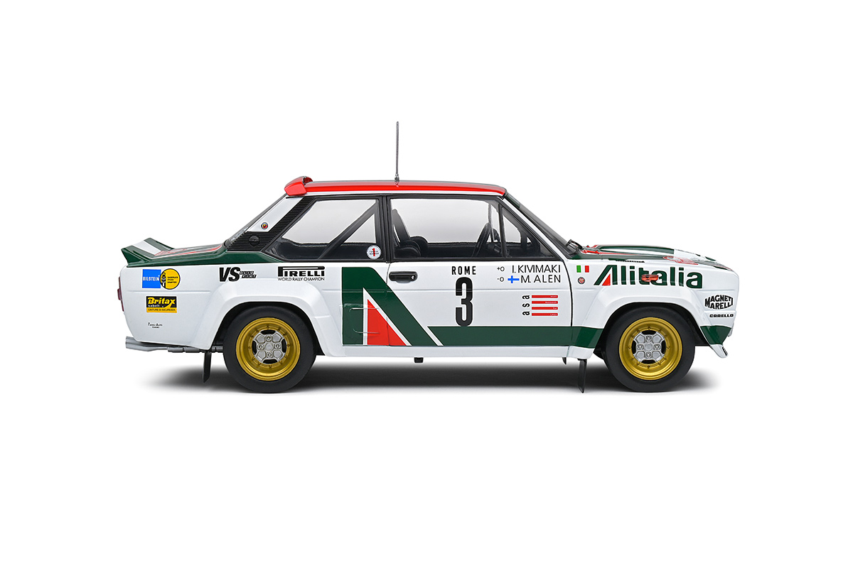 Modellauto Fiat 131 Abarth #3 Rallye Monte Carlo 1979, weiß